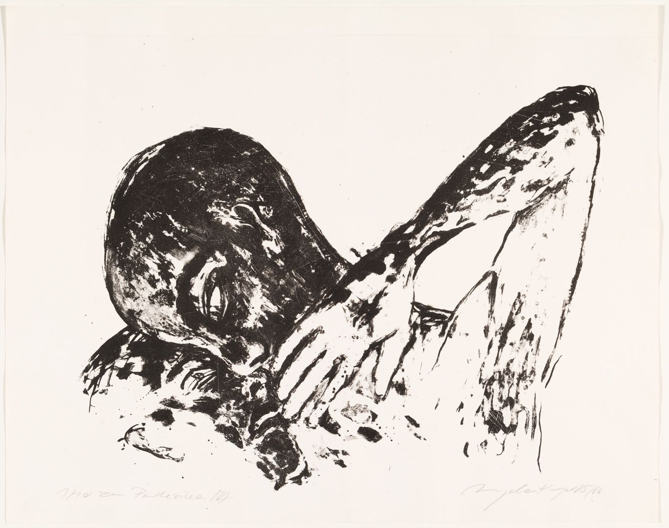 untitled (page 5 from the series "Penthesilea")